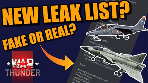 thunder leaks